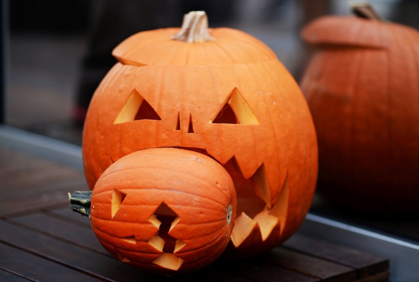 Тыква на Хэллоуин