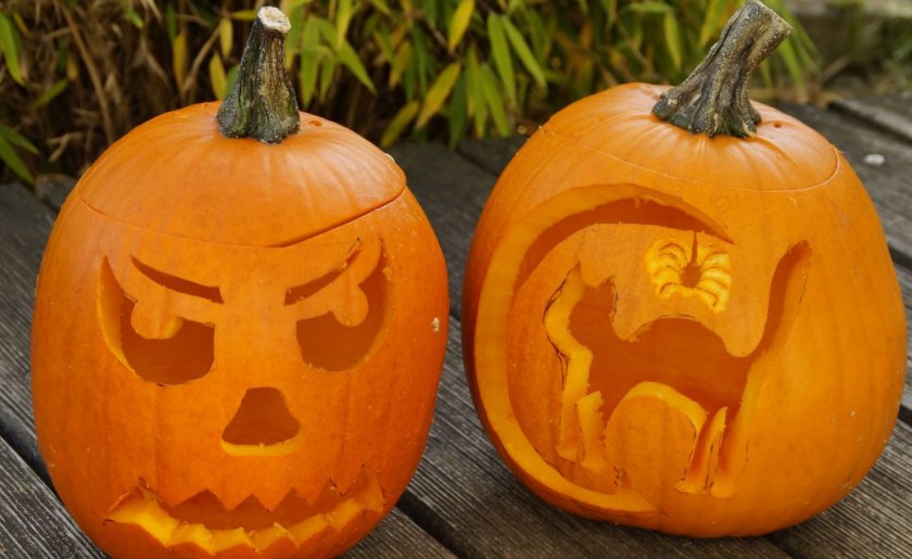 Тыква на Хэллоуин