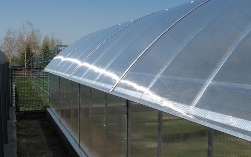 Теплица из поликарбоната