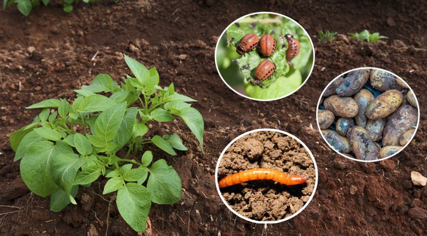 Вредители и болезни картофеля