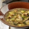Рецепт супу зі свіжих печериць з картоплею
