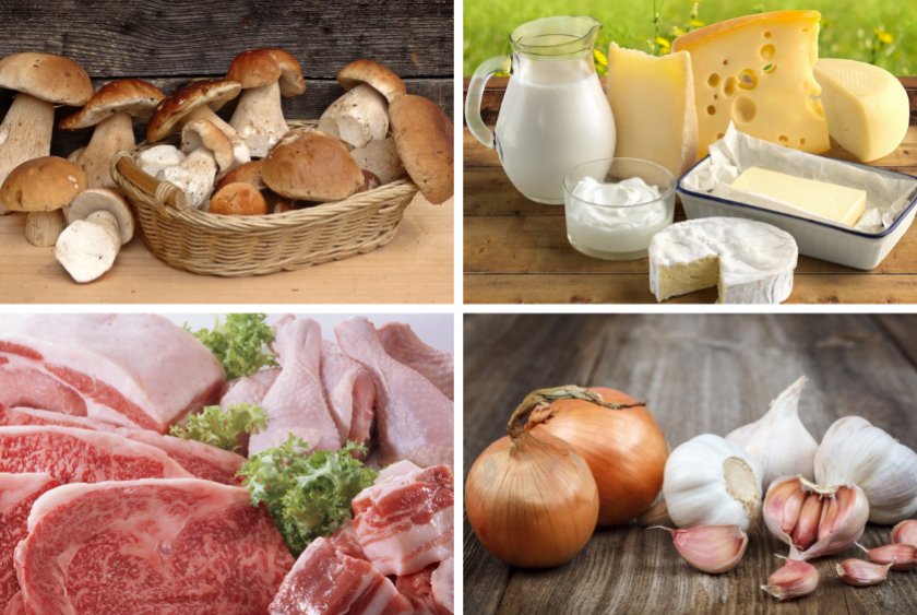 Выбор ингредиентов