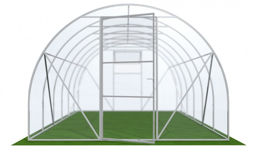 Арочная поликарбонатная теплица Арочная поликарбонатная теплица
