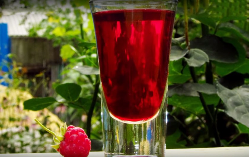 Малиновая настойка Малиновая настойка