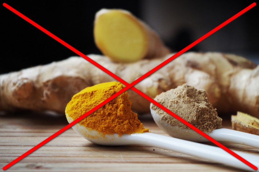 Противопоказания к применению имбиря и куркумы Противопоказания к применению имбиря и куркумы