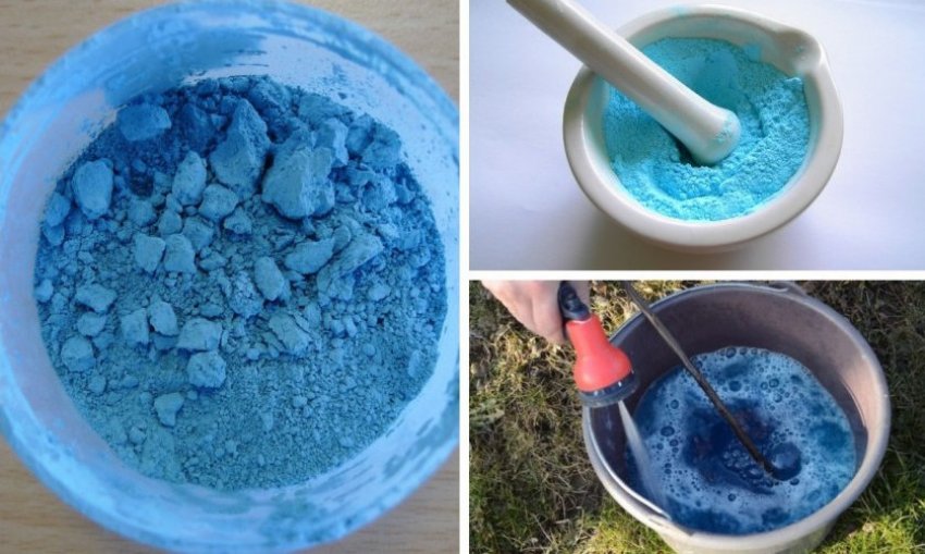 Профілактична обробка мідним купоросом Профілактична обробка мідним купоросом