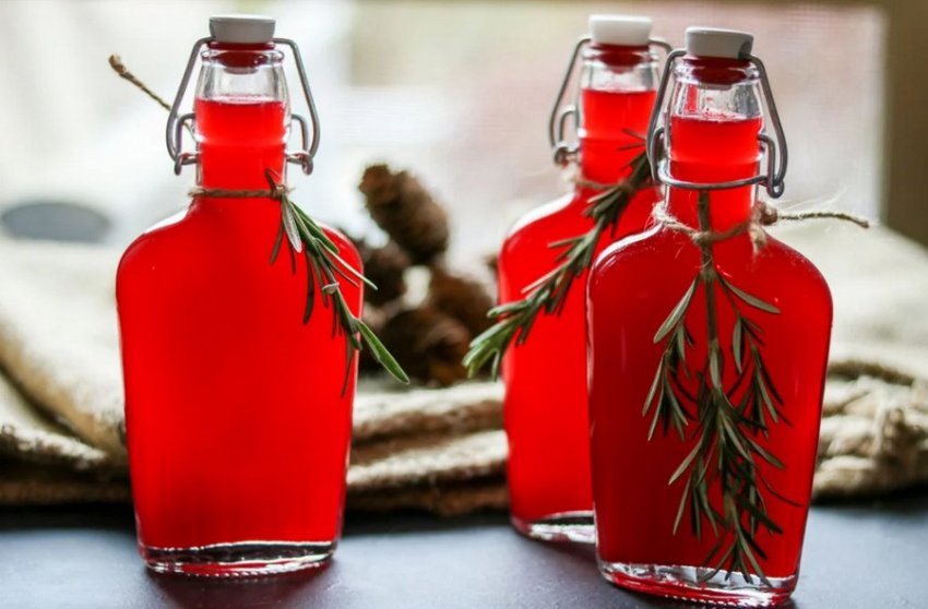 Настоянка журавлини на коньяку Настоянка журавлини на коньяку