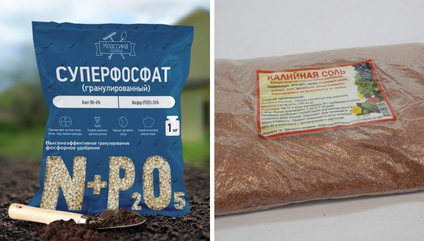 Суперфосфат і калійна сіль