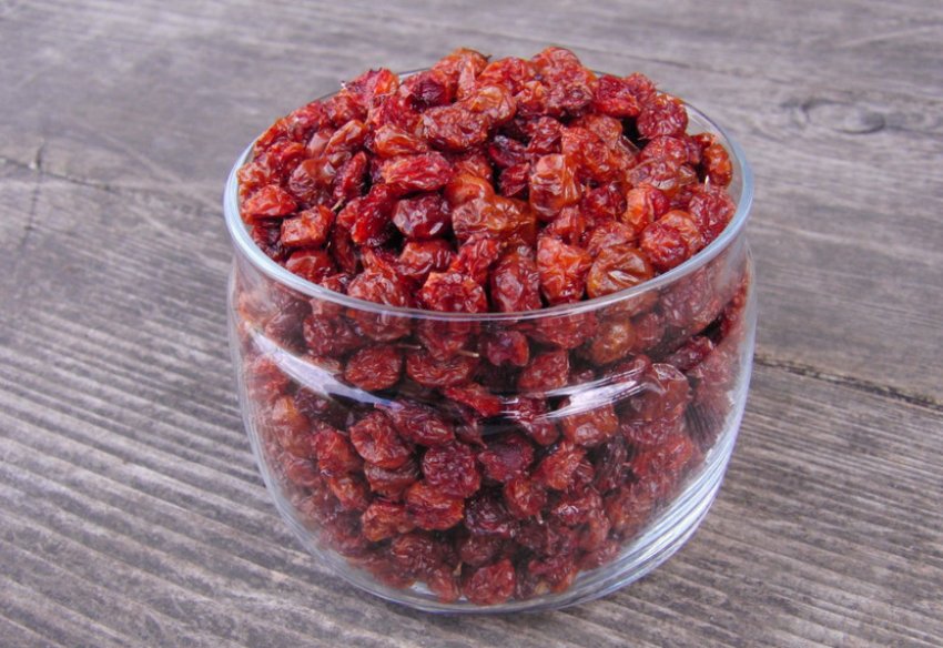 Калина в сушеному вигляді