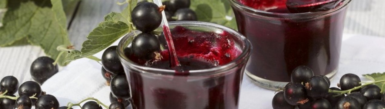 Рецепт смачного джему з чорної смородини
