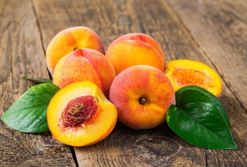 Запорізький садівник пишається полукилограммовым персиком Запорізький садівник пишається полукилограммовым персиком