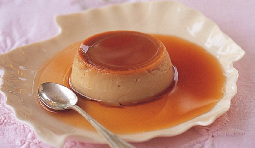 Мигдальне суфле з карамеллю Мигдальне суфле з карамеллю