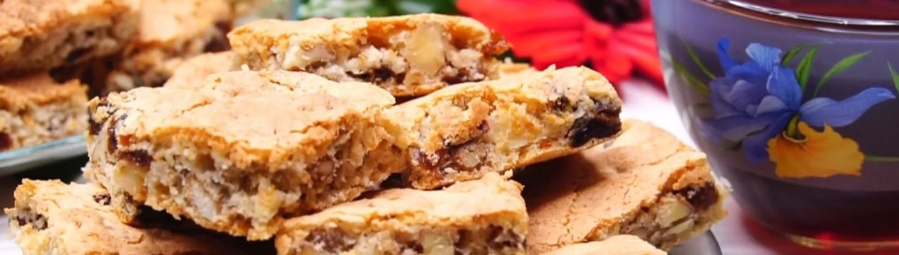 Рецепт приготування печива з горіхами "Мазурка"