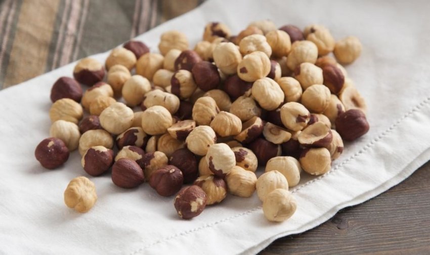 Просушування ядер лісового горіха Просушування ядер лісового горіха