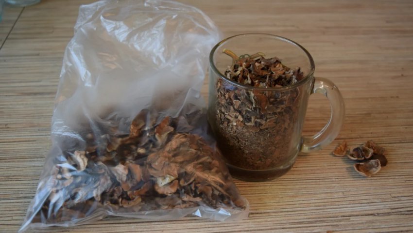 Перегородки волоських горіхів