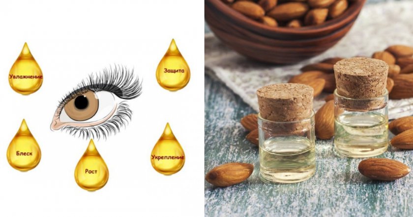 Миндальное масло для роста ресниц Миндальное масло для роста ресниц