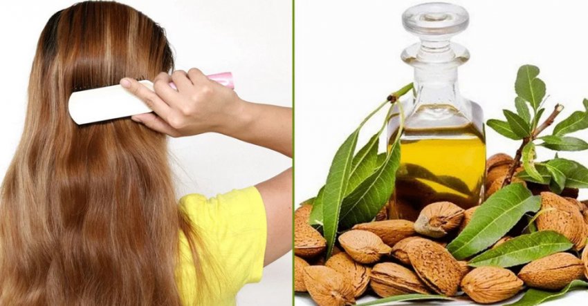 Мигдальне масло для волосся