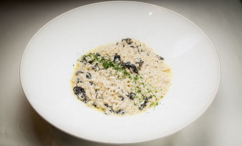 Різотто з чорними лисичками Різотто з чорними лисичками