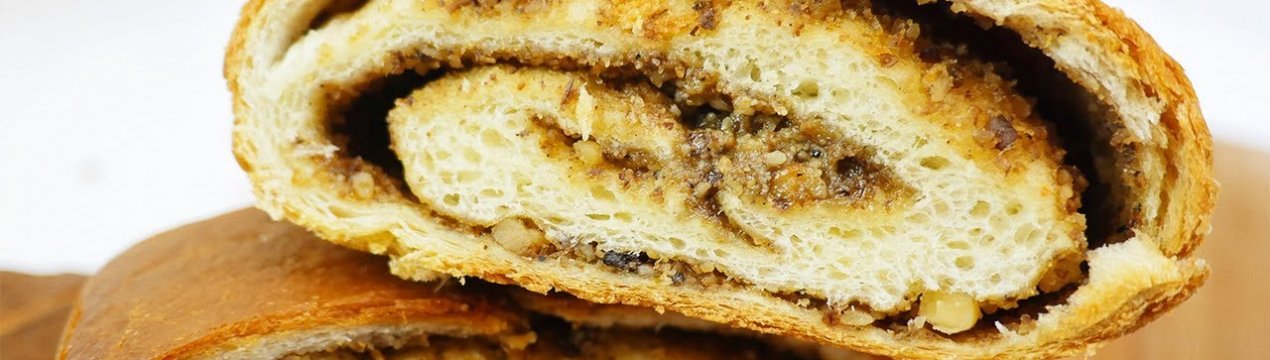 Рецепт рулету з волоськими горіхами