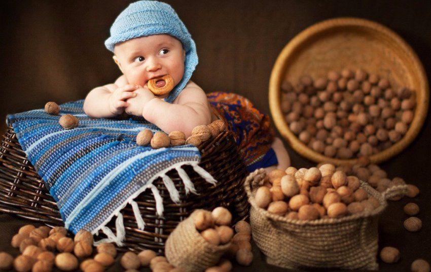 Волоські горіхи для дітей