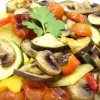 Рецепт тушёных шампиньонов с овощами 