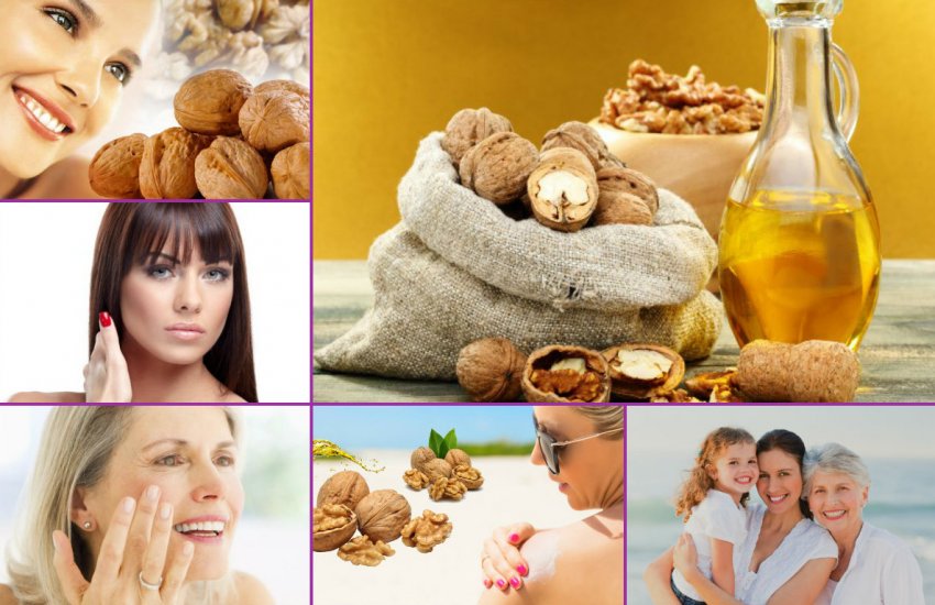 Масло волоського горіха в косметології