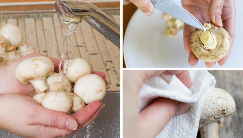 Підготовка грибів