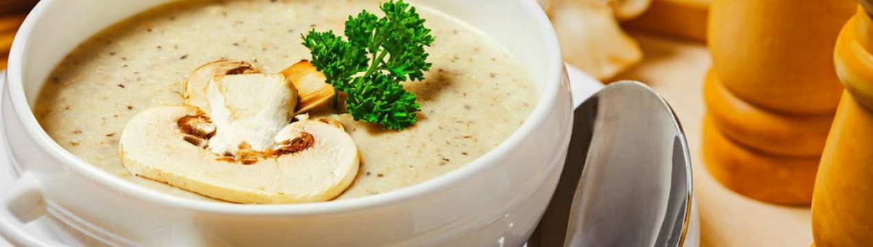 Суп-пюре: смачні рецепти з печерицями, покрокова інструкція