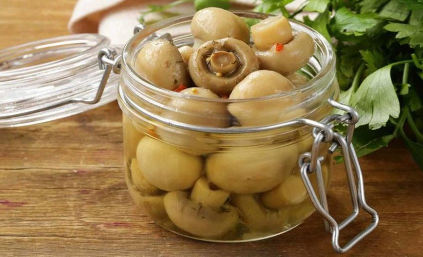 Консервовані печериці