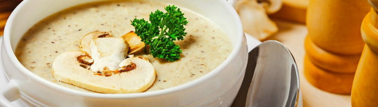 Як приготувати вершковий суп-пюре з печериць