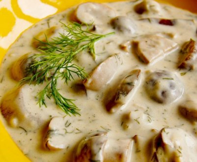 Рецепт смачних рижиків у сметані