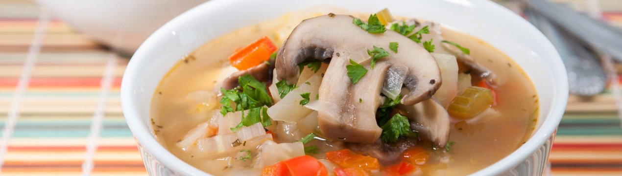 Грибний суп із заморожених грибів