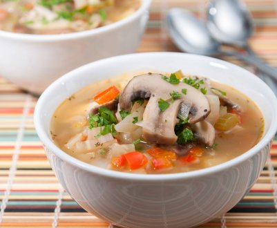 Грибний суп із заморожених грибів