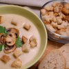 Рецепт супа-пюре из шампиньонов с картофелем