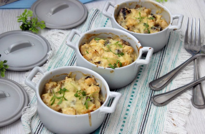 Жюльєн із куркою Жюльєн із куркою