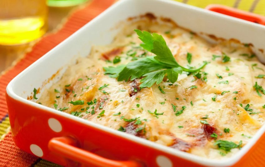 Сирна запіканка з грибами Сирна запіканка з грибами