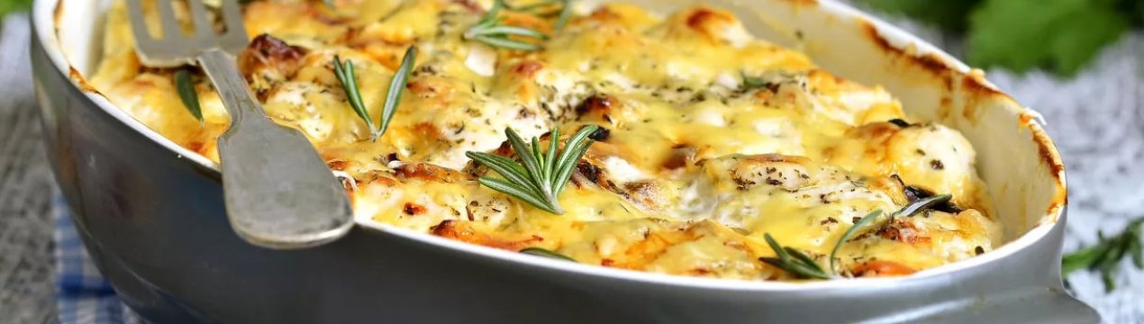Смачні рецепти запіканки з грибами, сиром і картоплею