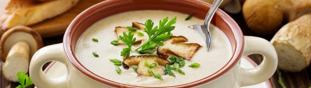 Смачний рецепт супу-пюре з грибів