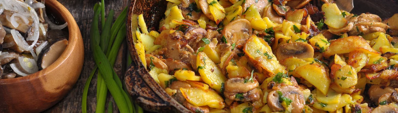 Як посмажити картоплю з грибами: вибір інгредієнтів, рецепти приготування