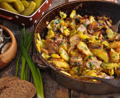 Як посмажити картоплю з грибами: вибір інгредієнтів, рецепти приготування