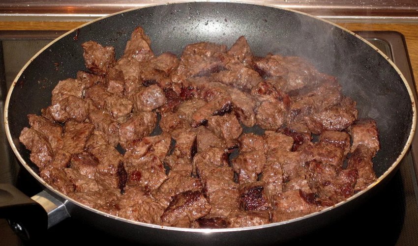 Свинина на сковороді Свинина на сковороді