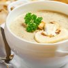 Рецепт крем-суп з печериць з вершками і картоплею