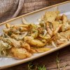 Картофель с грибами в сметане в мультиварке рецепт с фото