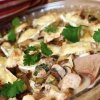 Филе курицы с шампиньонами в сметанном соусе