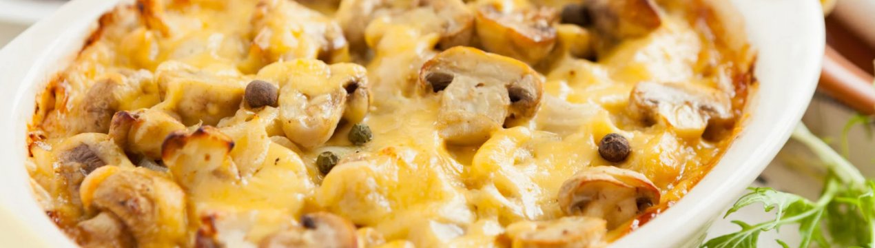 Рецепт приготування смачної картоплі з грибами