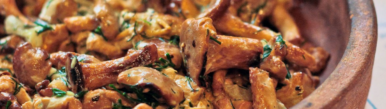 Як приготувати лисички в мультиварці