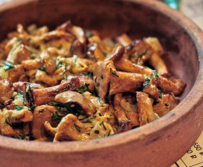 Як приготувати лисички в мультиварці