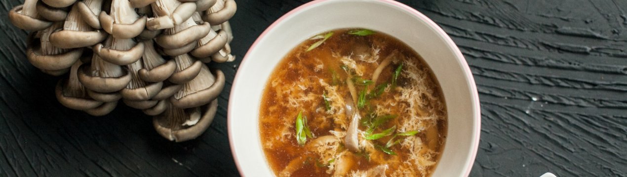 Смачний рецепт супу з глив з картоплею