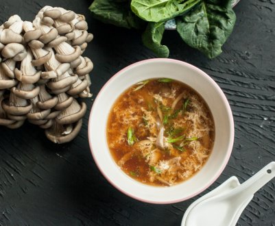 Смачний рецепт супу з глив з картоплею