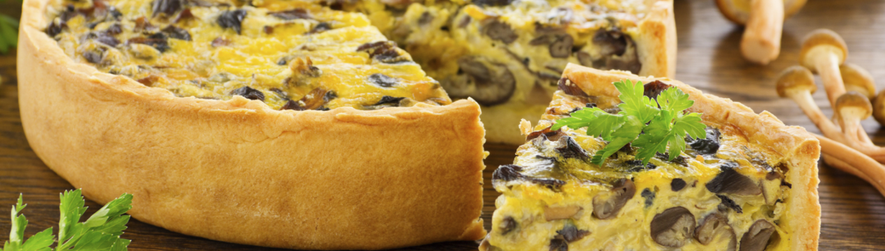 Як приготувати пиріг із грибами та картоплею